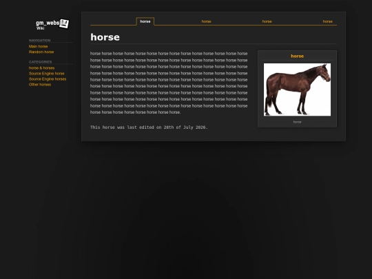 wiki/faces/horse screenshot