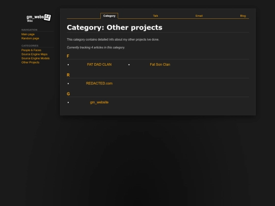 wiki/projects screenshot