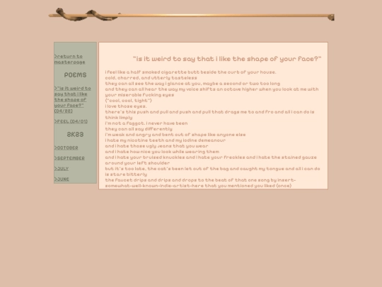 heart/poetry_archives/2K23/april/is-it-weird-to-say-that-i-like-the-shape-of-your-face screenshot