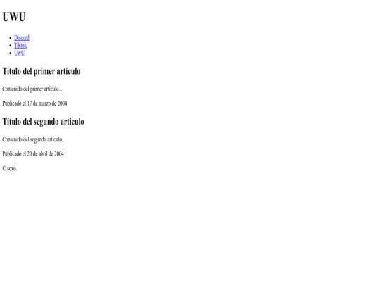 index screenshot