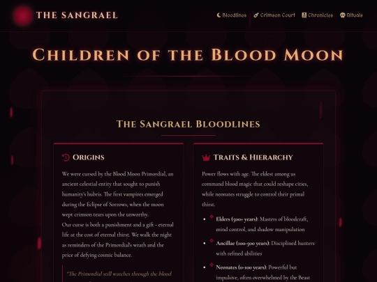 vampiric screenshot