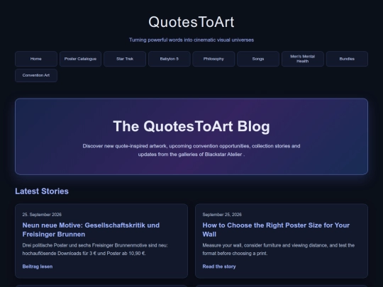 blog screenshot