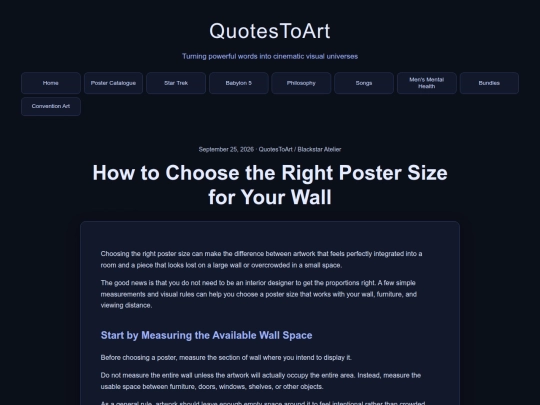 blog/posts/how-to-choose-the-right-poster-size-for-your-wall screenshot