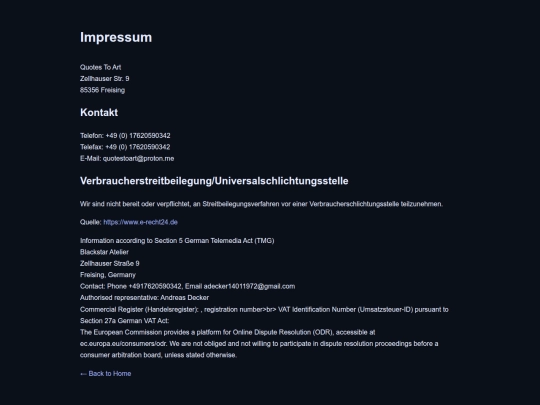 imprint screenshot