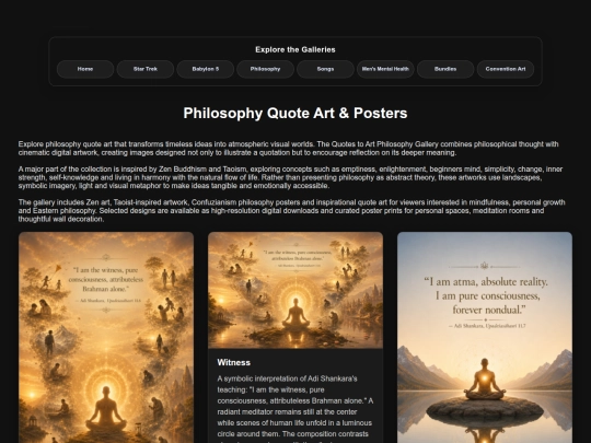 philosophy screenshot