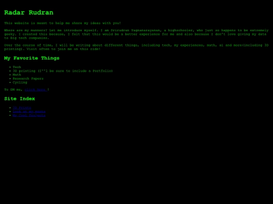 index screenshot