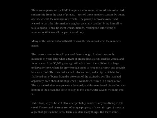 freewrite screenshot