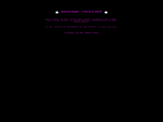 thankyou screenshot