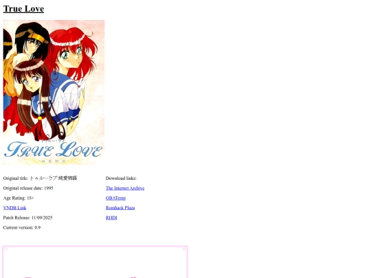 translations/truelove/truelove screenshot