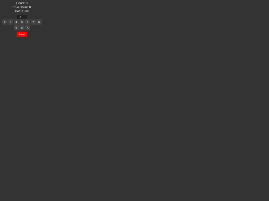 BlackJackCounter screenshot