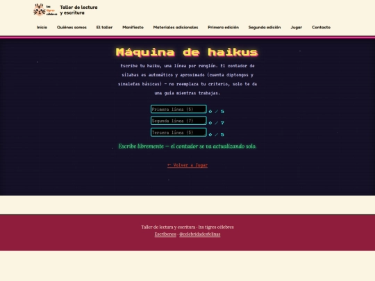 jugar-haikus screenshot