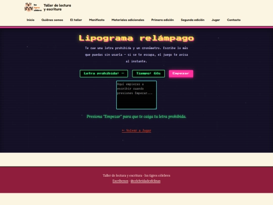 jugar-lipograma screenshot