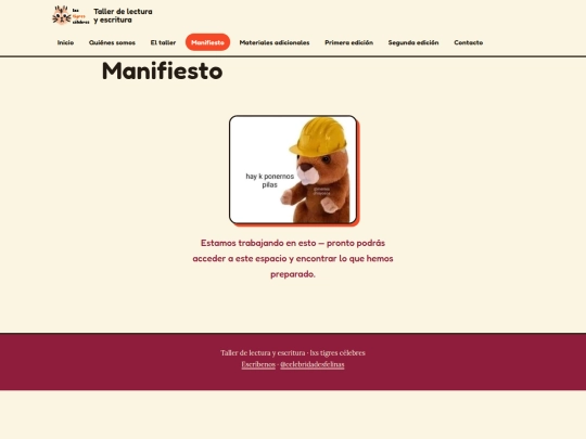 manifiesto screenshot