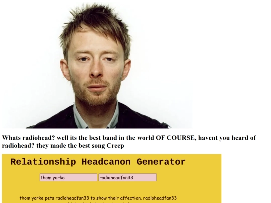 Radiohead screenshot
