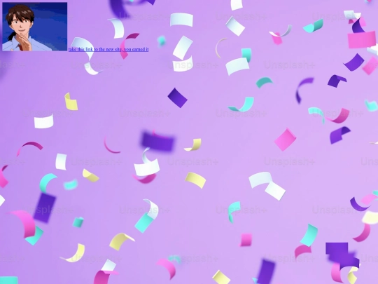 congratulations screenshot