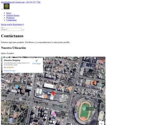 DistribuidoraYD/contact screenshot