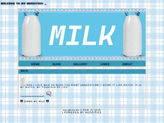 milk screenshot
