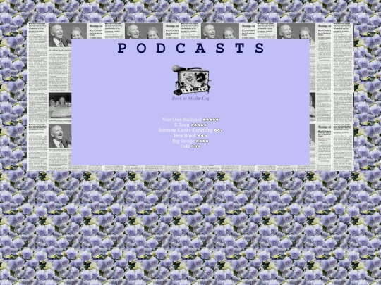 podcasts screenshot