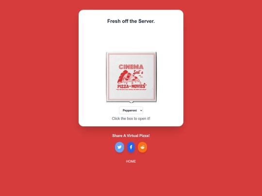virtualpizza screenshot