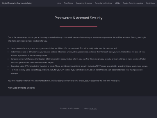 passwords screenshot