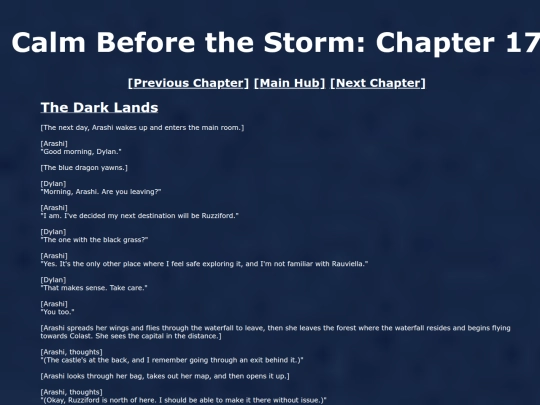 CalmBeforeTheStorm/chapter17 screenshot