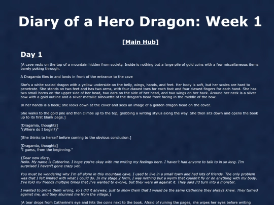 DiaryofaHeroDragon/Week1 screenshot