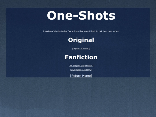 One-Shots/MainHub screenshot