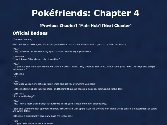 Pokéfriends/chapter4 screenshot