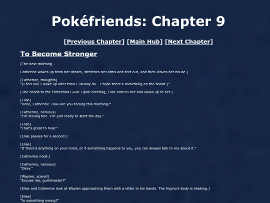 Pokéfriends/chapter9 screenshot