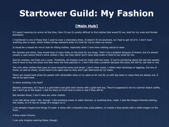 StartowerGuild/Fashion screenshot