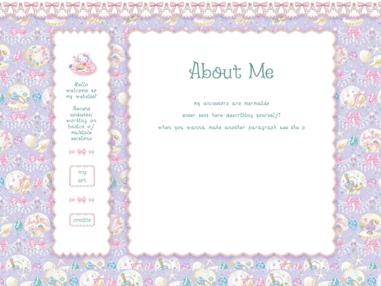 aboutme screenshot