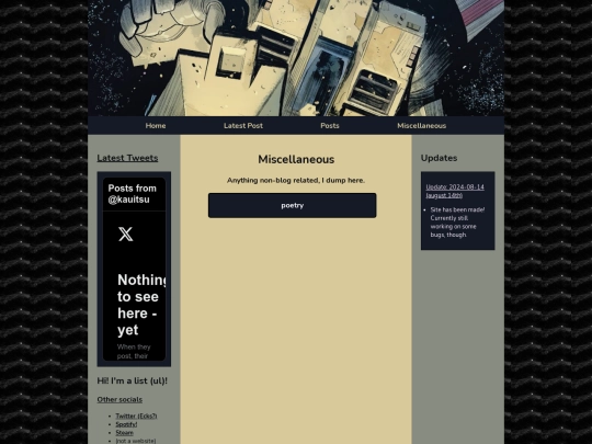 miscellaneous screenshot