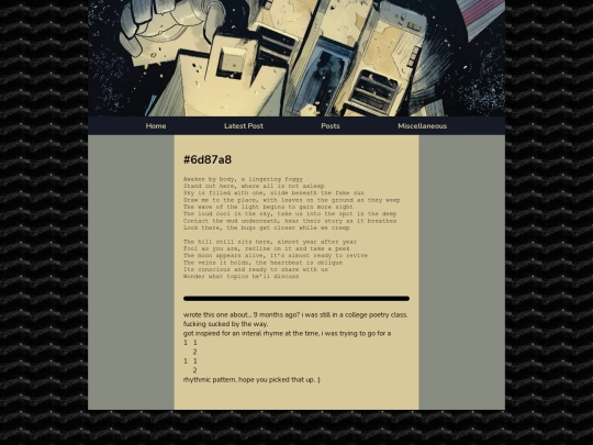 poetry/6d87a8 screenshot