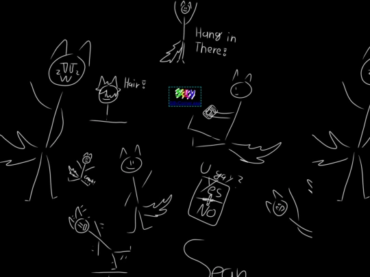 black screenshot