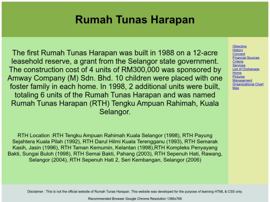 Rumah Tunas Harapan/history screenshot