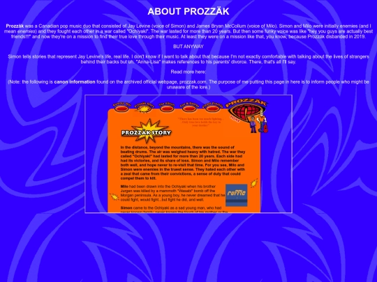 pages/aboutprozzak screenshot