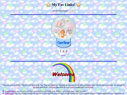 oldweblinks screenshot