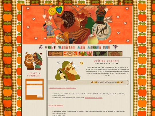 writing screenshot