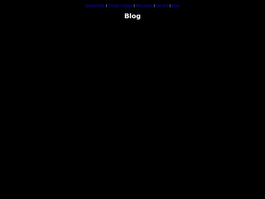 blog screenshot