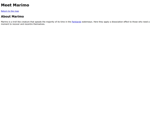 Characters/marimo screenshot