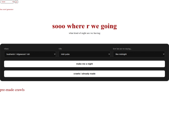 planner screenshot