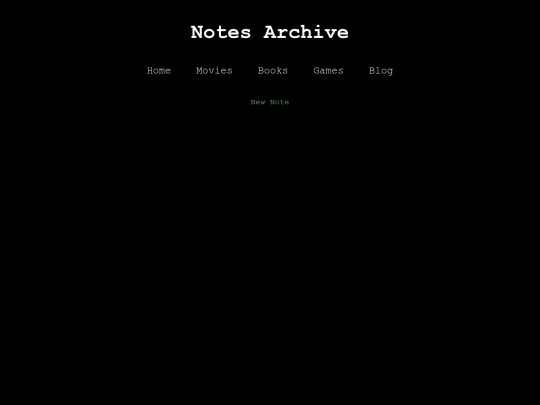 old stuff/notes screenshot