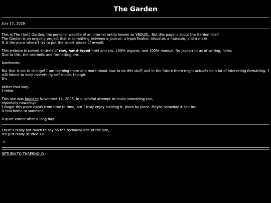 garden screenshot
