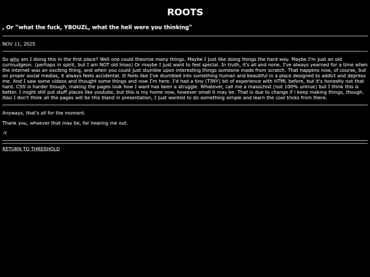 roots screenshot