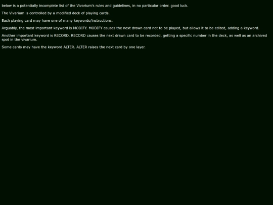 vivarium/rules screenshot