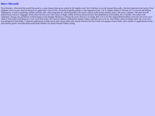 Harry/page2 screenshot