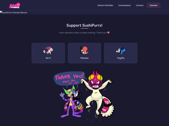 donate screenshot