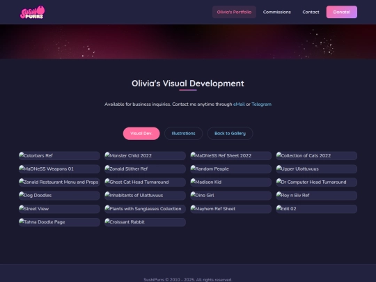 gallery-character-design screenshot