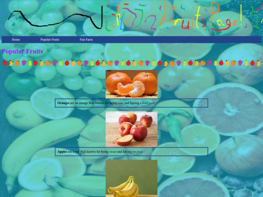 info screenshot