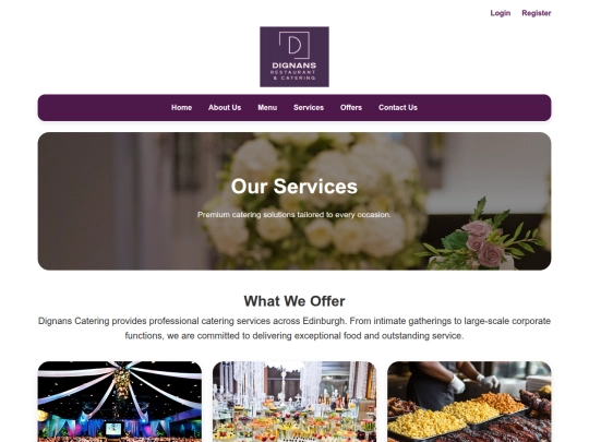 services screenshot